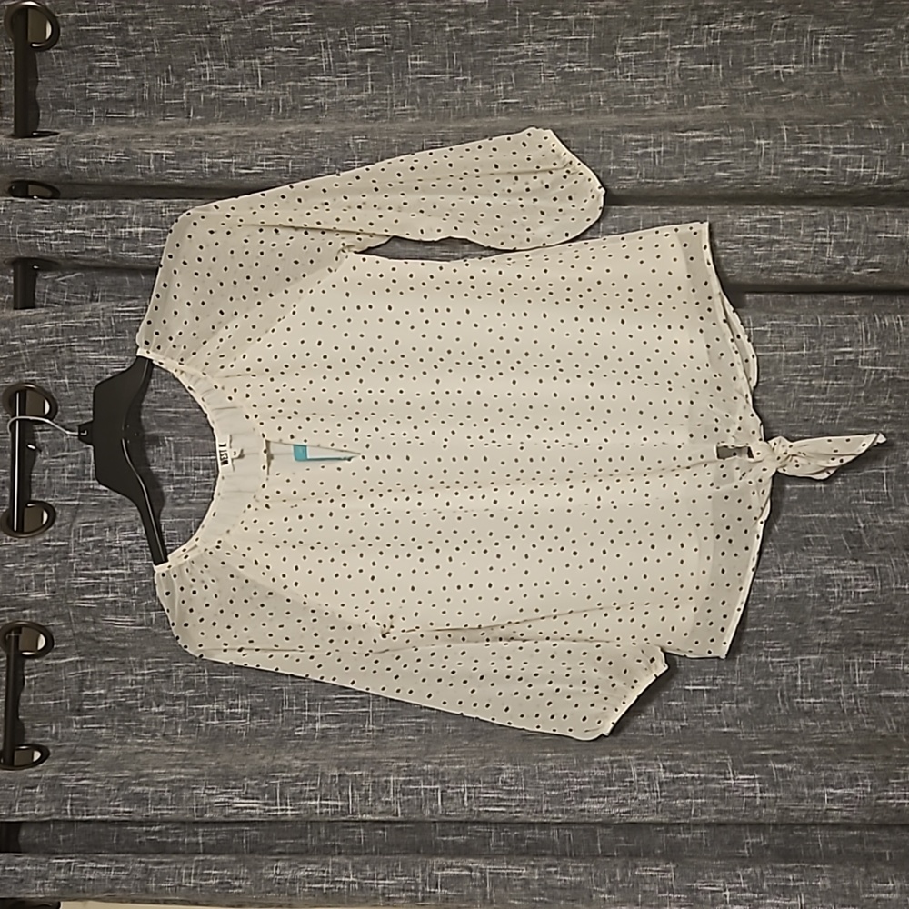 Stich Fix Tie front blouse